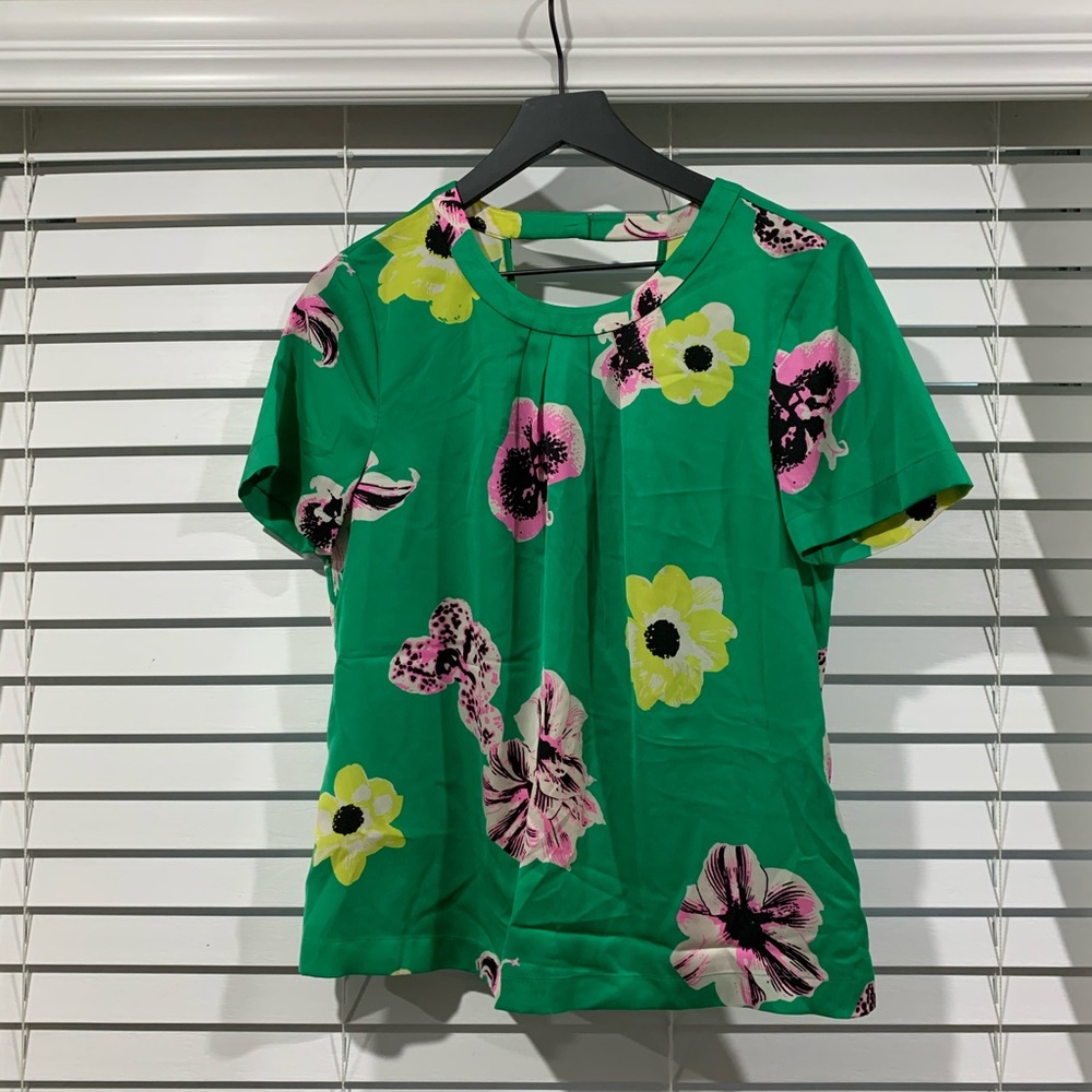 JCREW Floral Top, SZ S (EUC)